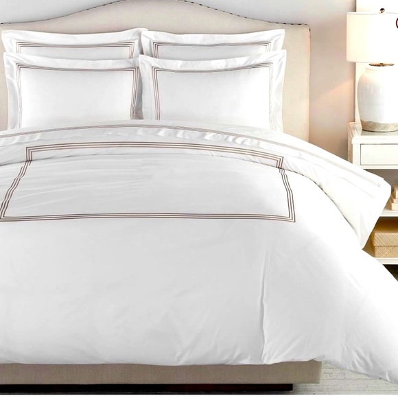 Pottery Barn Bedding Pottery Barn Grand Percale King Duvet Cover